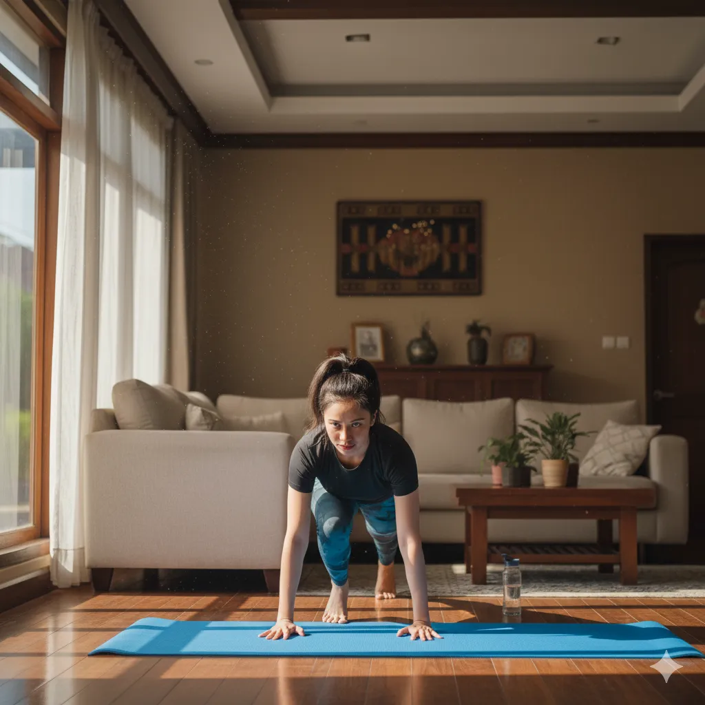 Mountain Climber Gerakan HIIT Cardio Paling Efektif