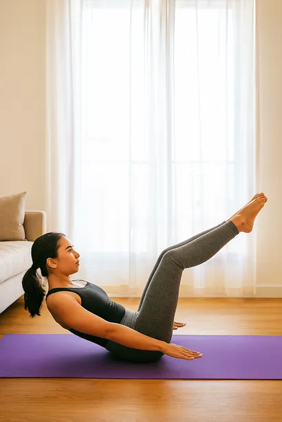 Gerakan Pilates untuk menurunkan berat badan