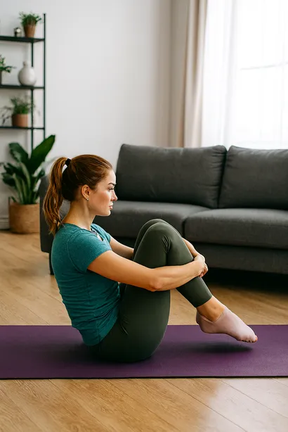 Gerakan pilates mudah di rumah