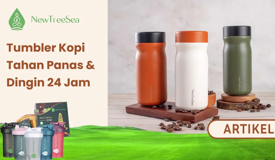 Rekomendasi Tumbler Kopi Tahan Panas dan Dingin 24 Jam