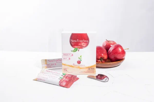 NewTreeSea Apple Collagen Drink BPOM - Minuman Kolagen Pencerah Kulit Anti Aging 0% Gula